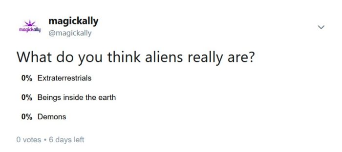 What do you think aliens really are? (POLL)