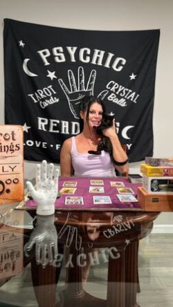 Tarot card readings with an Empathic Artist